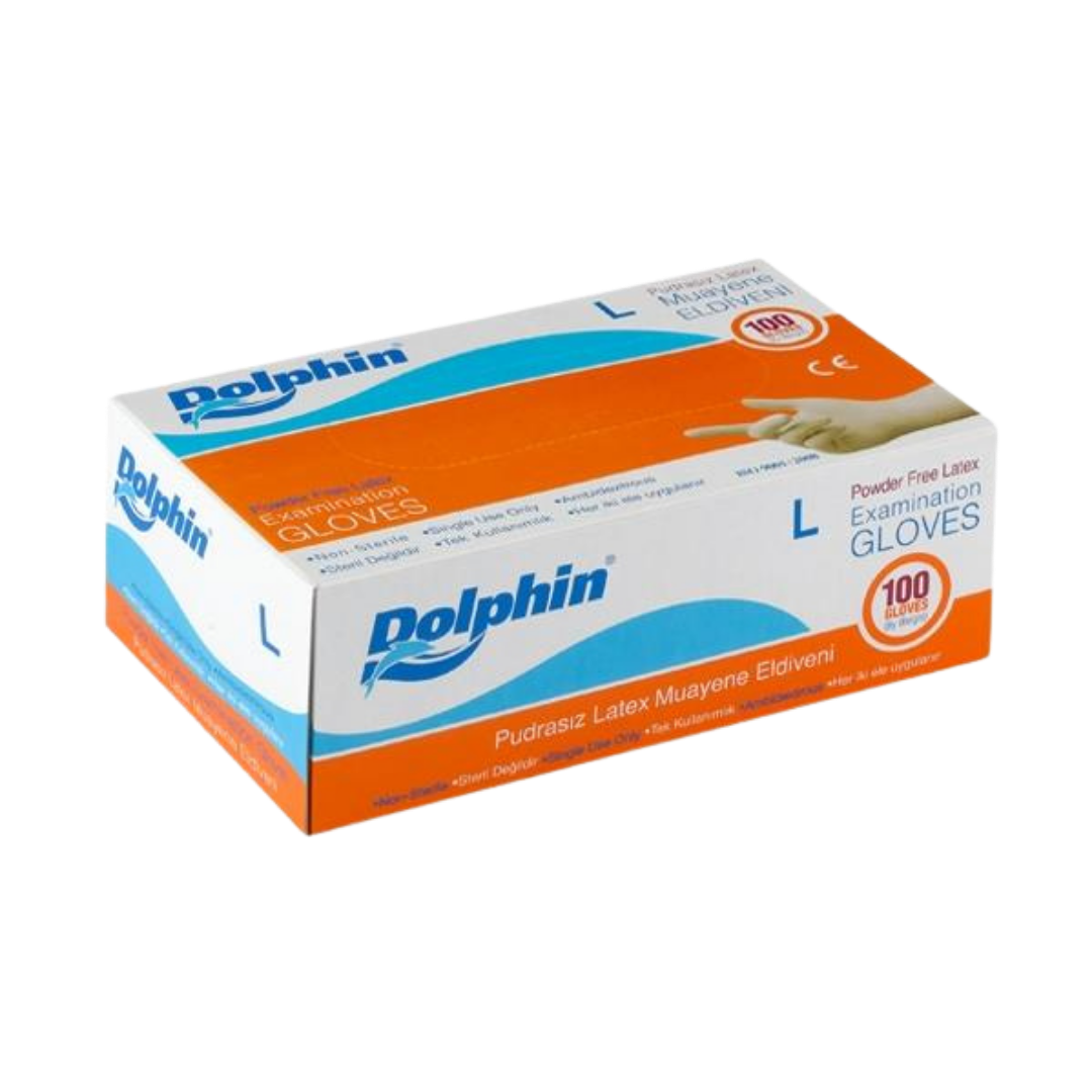 EXAMINATION GLOVES LATEX POWDER-FREE